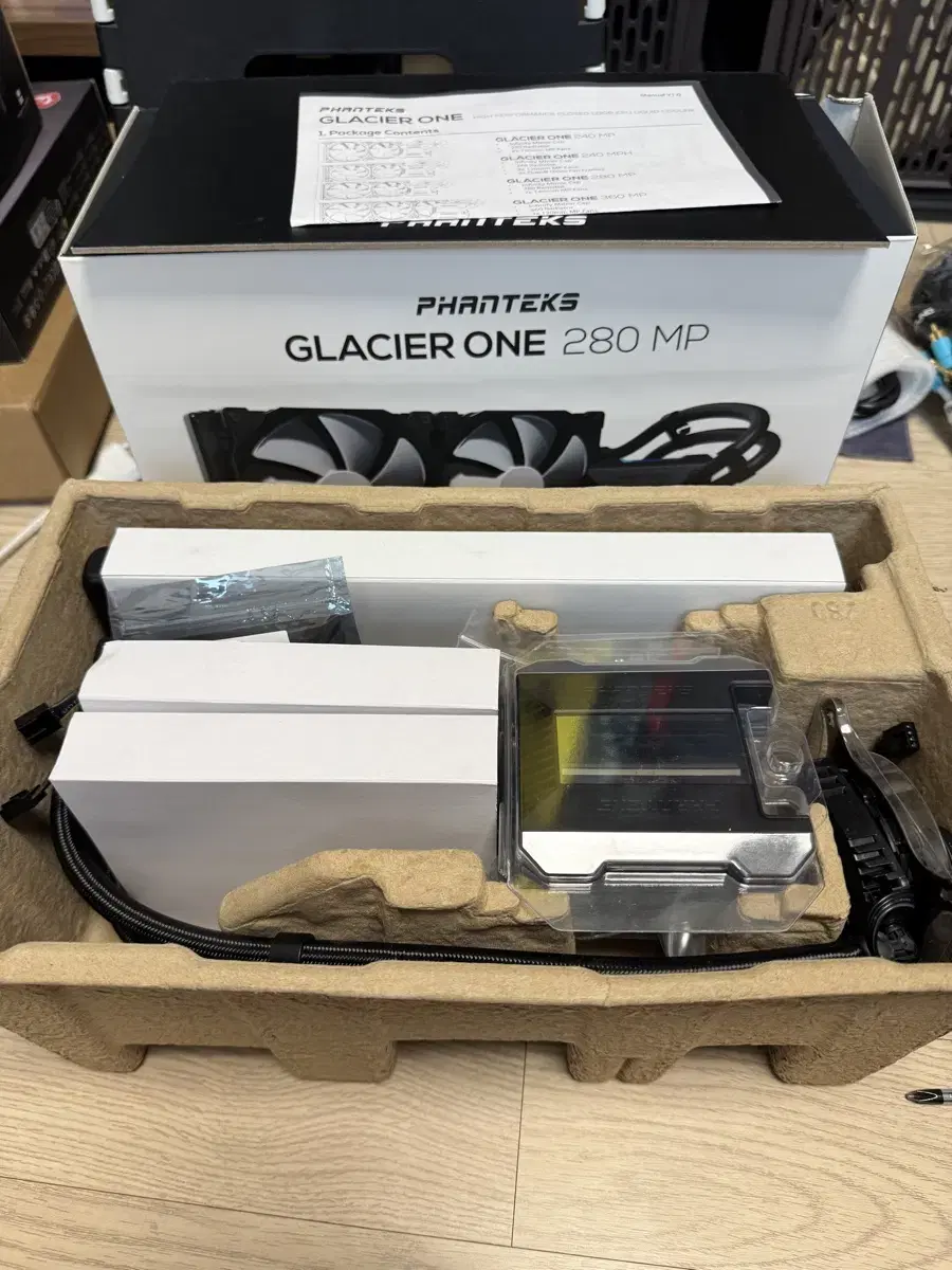 phanteks glacier one 280mp 쿨러